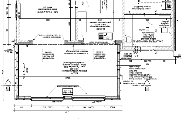 plan rez de chaussée